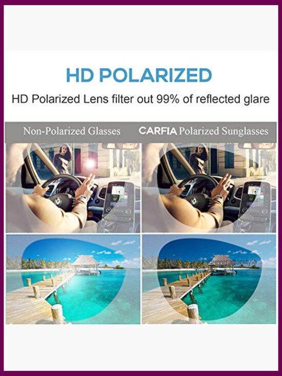 Polarized Sunglasses Metal Frame UV Protection Driving Glasses main image 5
